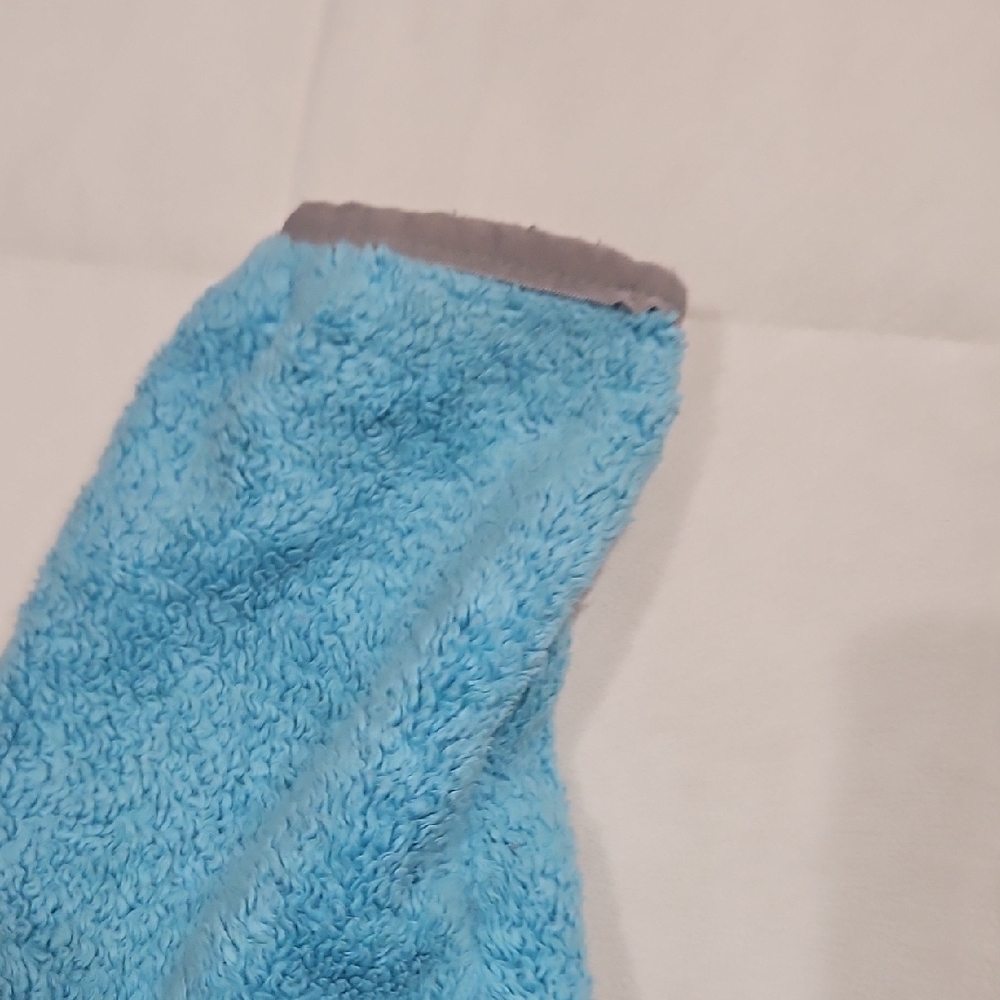 The North Face Kids Blue Fleece Hoodie Jacket Coat - Picture 7 of 10